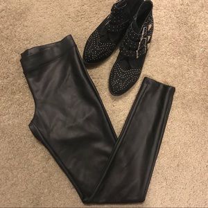 Express Faux Leather Leggings